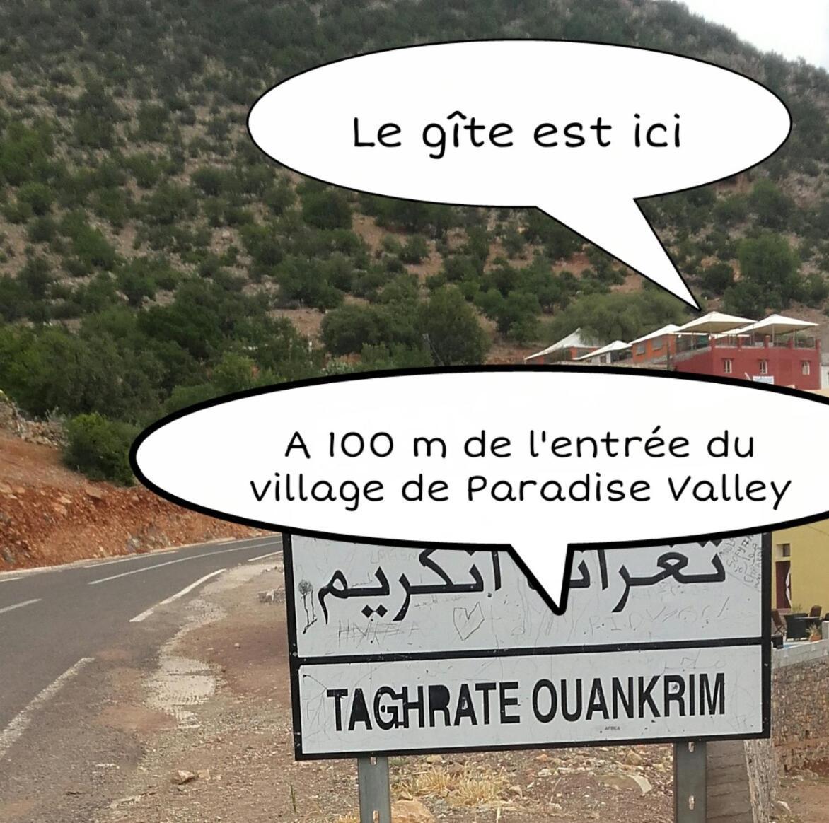 Gite Village Paradise Valley Tagherat Anekrim Exterior foto